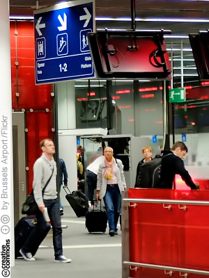Brysselin lentokentn rautatieasema (CC License: Attribution-ShareAlike 2.0 Generic)