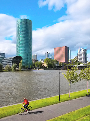 Pilvi Frankfurtin yll