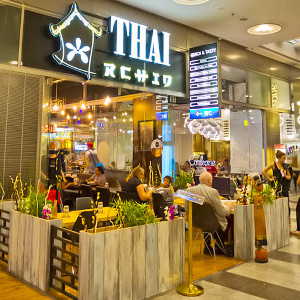 Thai-ravintola Kampin keskuksessa