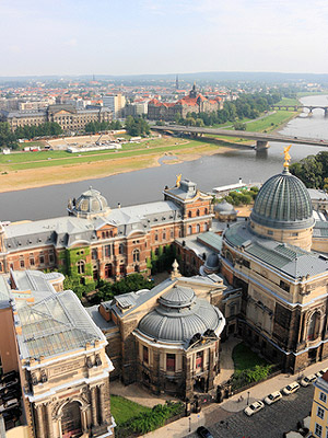 Elbe-joki, Dresden