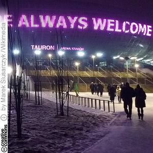 Tauron Arena (CC License: Attribution 3.0 Unported)