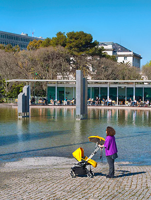 Lastenrattaat Parque Eduardo VII-puistossa