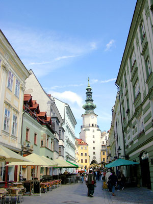 Terassaje Bratislavassa