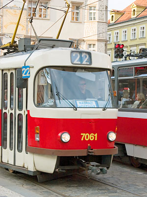Raitiovaunu Prahassa