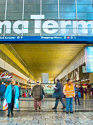 Termini-päärautatieasema Roomassa