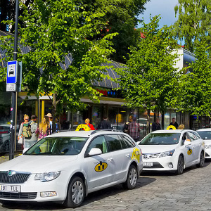Takseja Viru-kadulla