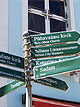 Tienviitta vanhassakaupungissa