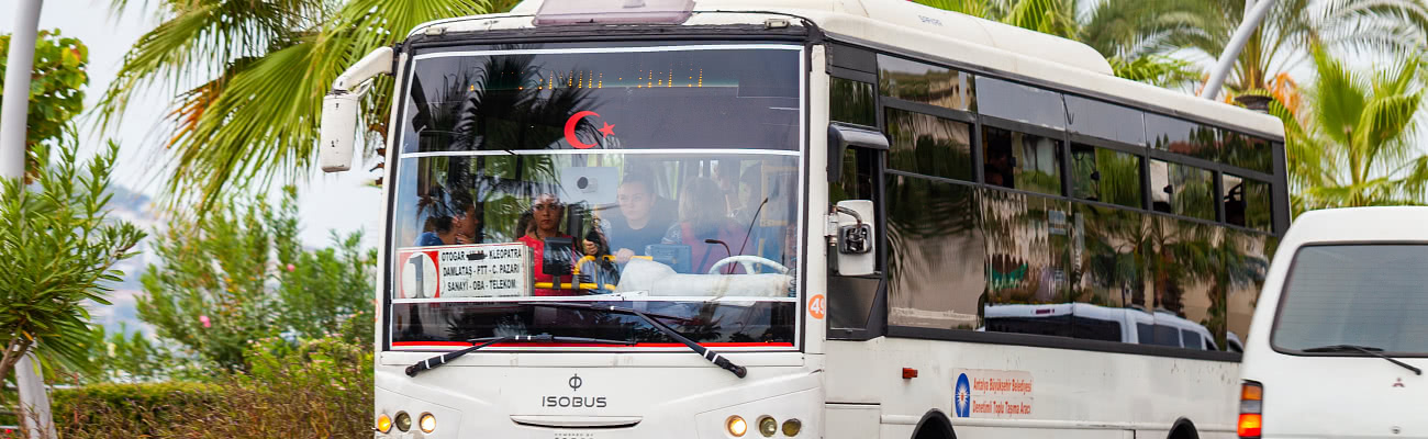 Paikallisbussi Alanyassa