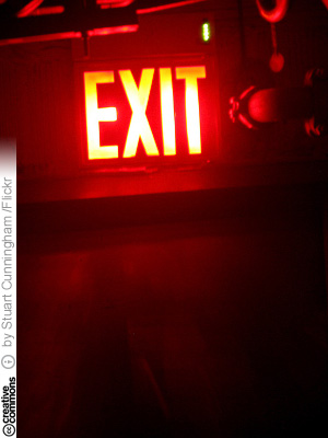 exit (CC License: Attribution 2.0 Generic)