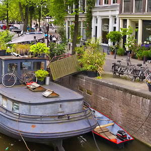 Prinsengracht-kanavan tienoita