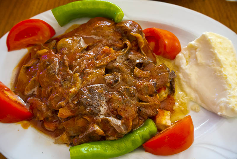 Iskender-kebabia