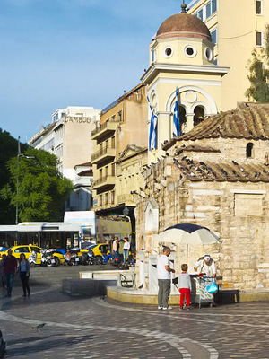 Anafiotikan kyl, Plaka