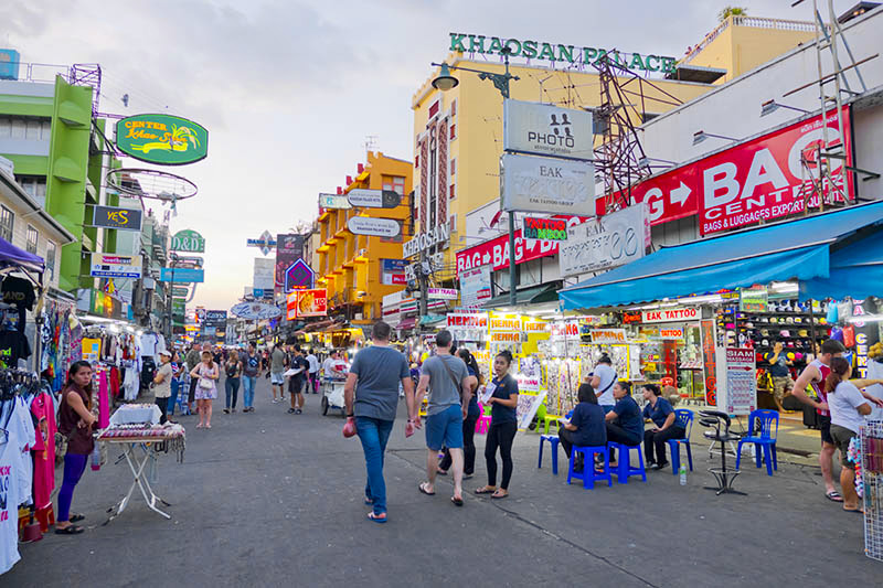 Khao San Road, Banglamphu