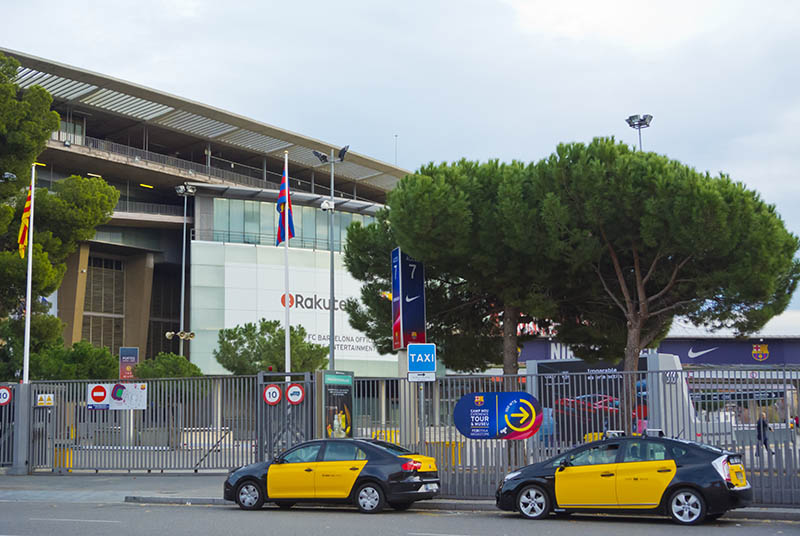Camp Noulle pääsee myös taksilla.