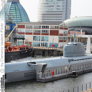 Sukellusvene, Bremerhaven (CC License: Attribution 2.0 Generic)