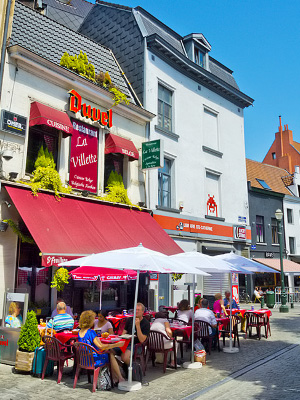 Ravintola La Villetten alueella