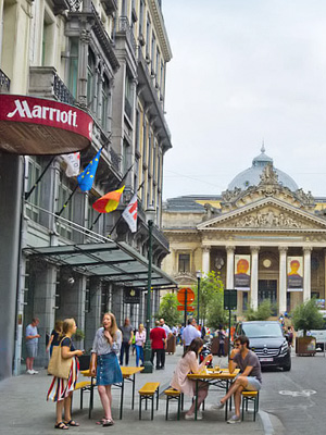 Marriott-hotelli, Vanhakaupunki ja sen ymprill oleva ydinkeskusta