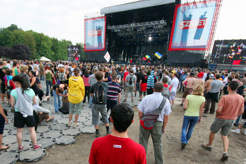 Sziget-festivaali (CC License: Attribution 2.0 Generic)