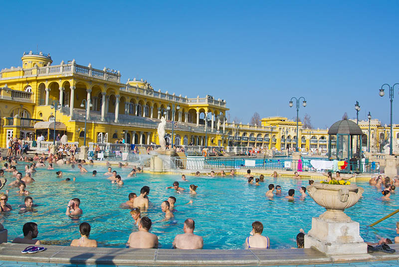 Budapestin kuuluisin kylpylä