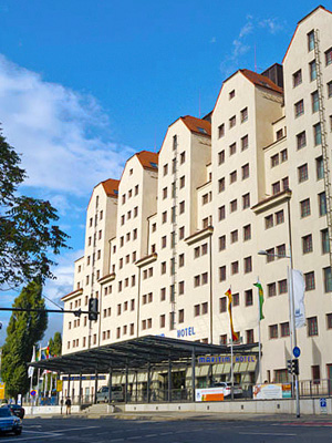 Maritim-hotelli Elben rannalla