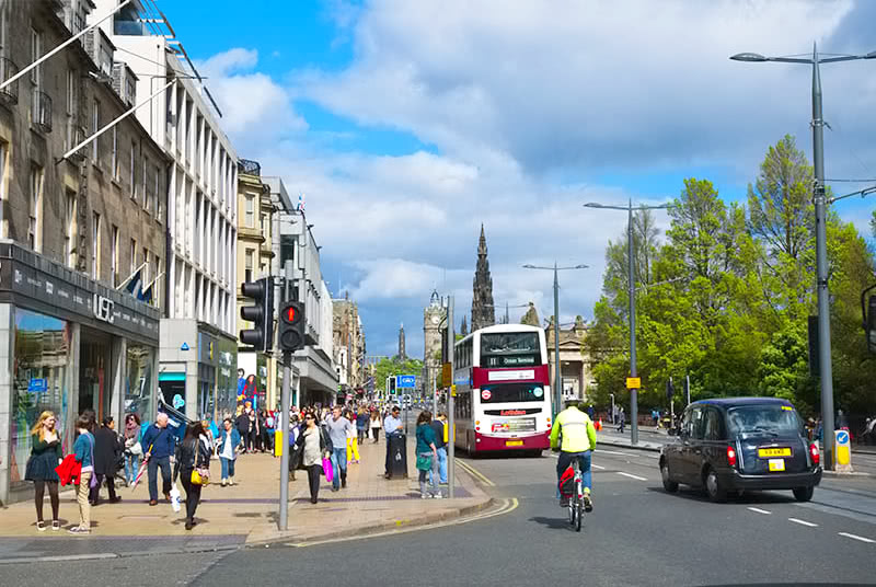 Edinburgh New Town, Princes Street