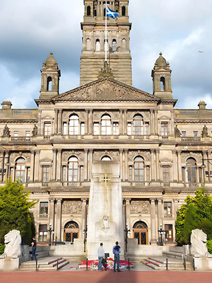 City Chambers -kaupungintalo, George Square