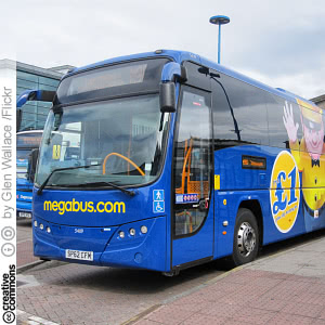 Megabus Skotlannissa (CC License: Attribution-ShareAlike 2.0 Generic)