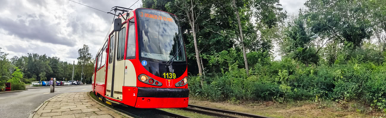 Raitiovaunu Gdanskissa