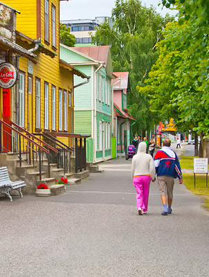 Posti-katu Haapsalussa