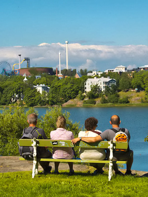 Tlnlahti Hesperianpuistosta nhtyn