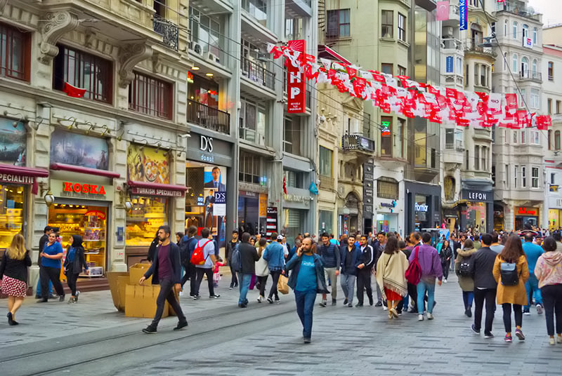 Istiklal Caddesi, Beyoglu