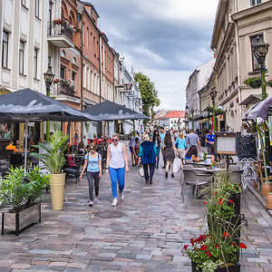 Kaunaksen vanhankaupungin pkatu (nelikuva)