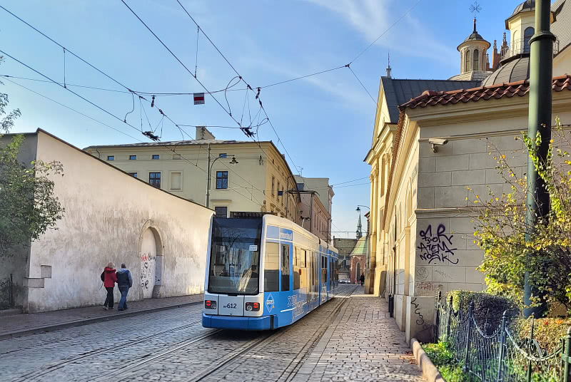 Raitiovaunu Krakovassa