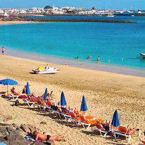 Playa Dorada, Playa Blanca