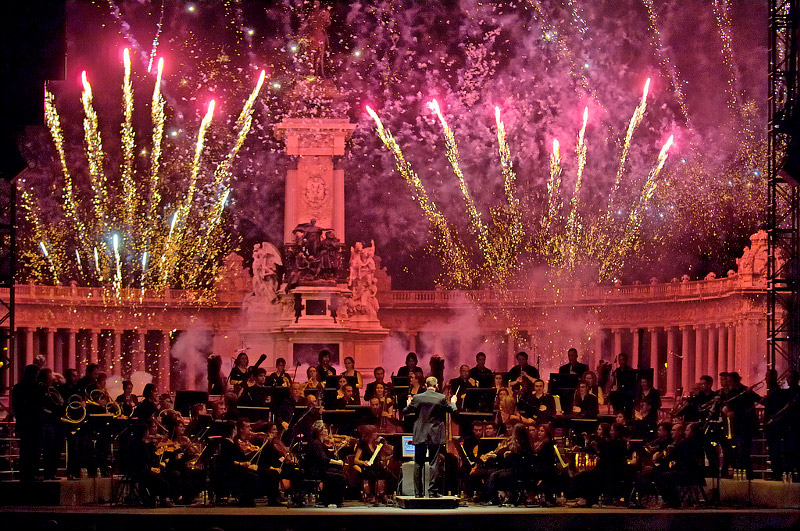 Konsertti Retiro-puistossa (CC License: Attribution-ShareAlike 2.0 Generic)