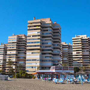 Hotelli Torremolinoksessa rannalla