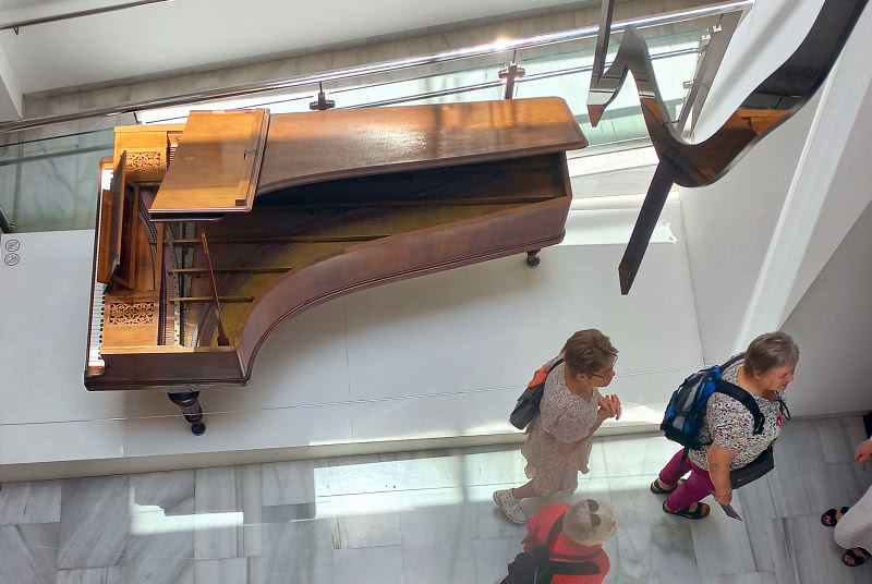 Flyygeli MIMMA-museossa