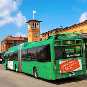 Linja-auto Malmössä