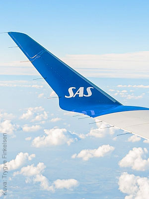 SAS, Scandinavian Airlines, lentokone