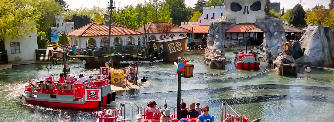 Pirate Splash Battle (Merirosvojen vesisota), Legoland