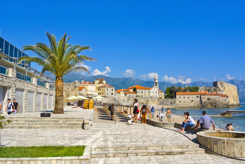 Budva, Montenegro (tyskuva)