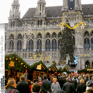 Wienin joulumarkkinat (CC License: Attribution 2.0 Generic)