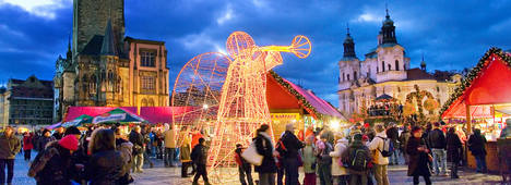 Itäisen Keski-Euroopan joulumarkkinoita: Gdańsk, Krakova, Praha, Bratislava ja Budapest