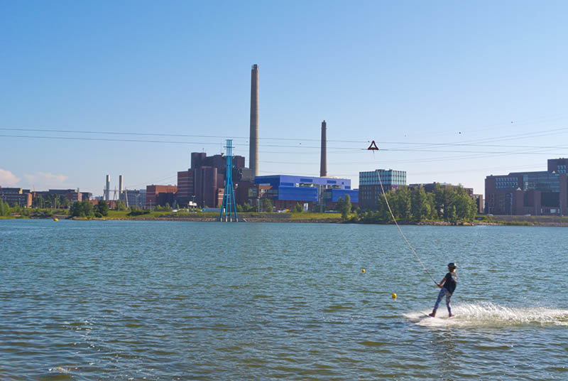 wakeboarding