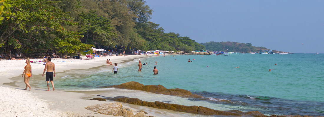 Ao Phutsan ranta Koh Sametilla