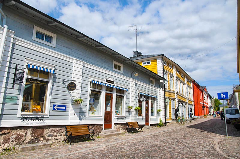 Jokikatu, Vanha Porvoo