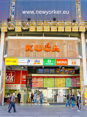 Robna Kuca -ostoskeskus Rijekassa
