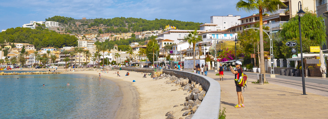 Carrer del Marina -rantakatu Port de Sollerissa