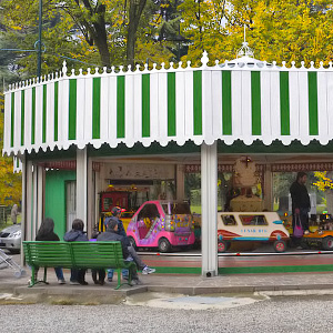 Karuselli Giardini Pubblici -puistossa