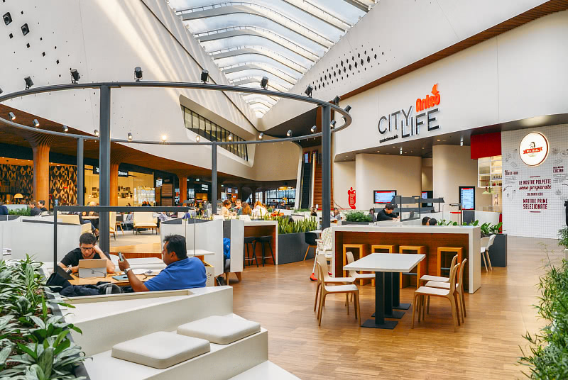CityLife -ostoskeskuksen food court